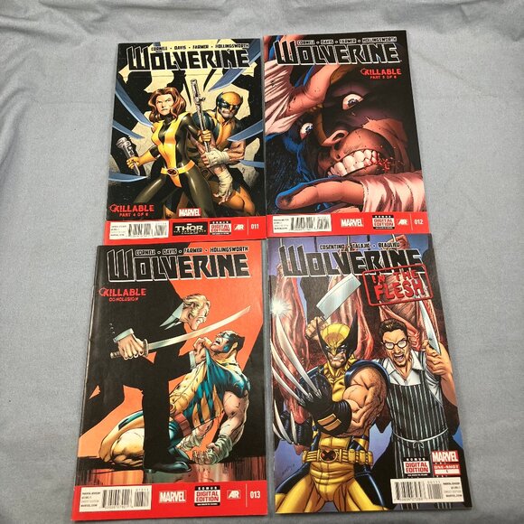 Wolverine Marvel Comics 2013 Lot of 9 Assorted Issues #2+ In the Flesh - Picture 3 of 3